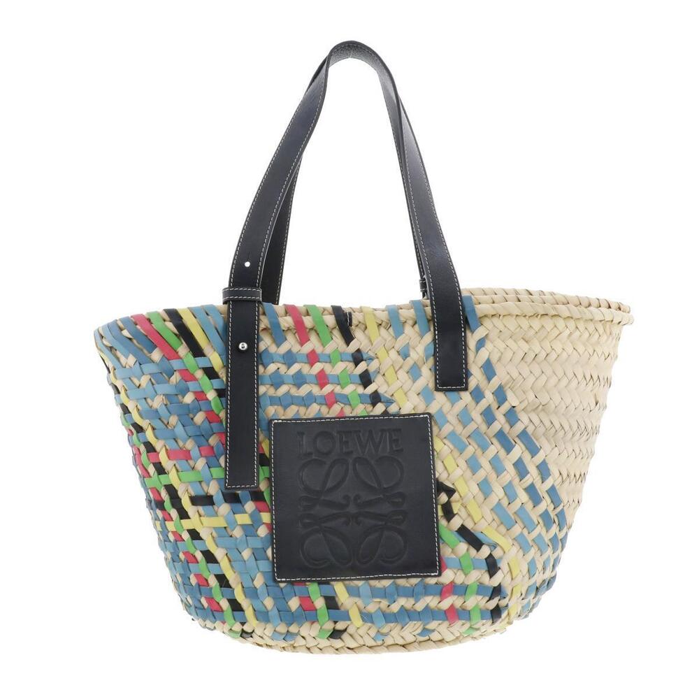 LOEWE Basket Raffia Bag Handbag
